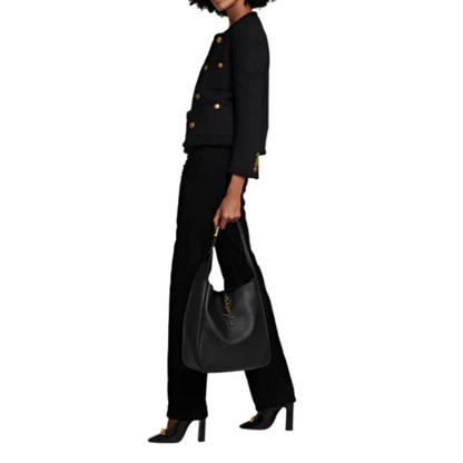 Saint Laurent Large Le 5 à 7 Leather Shoulder Bag